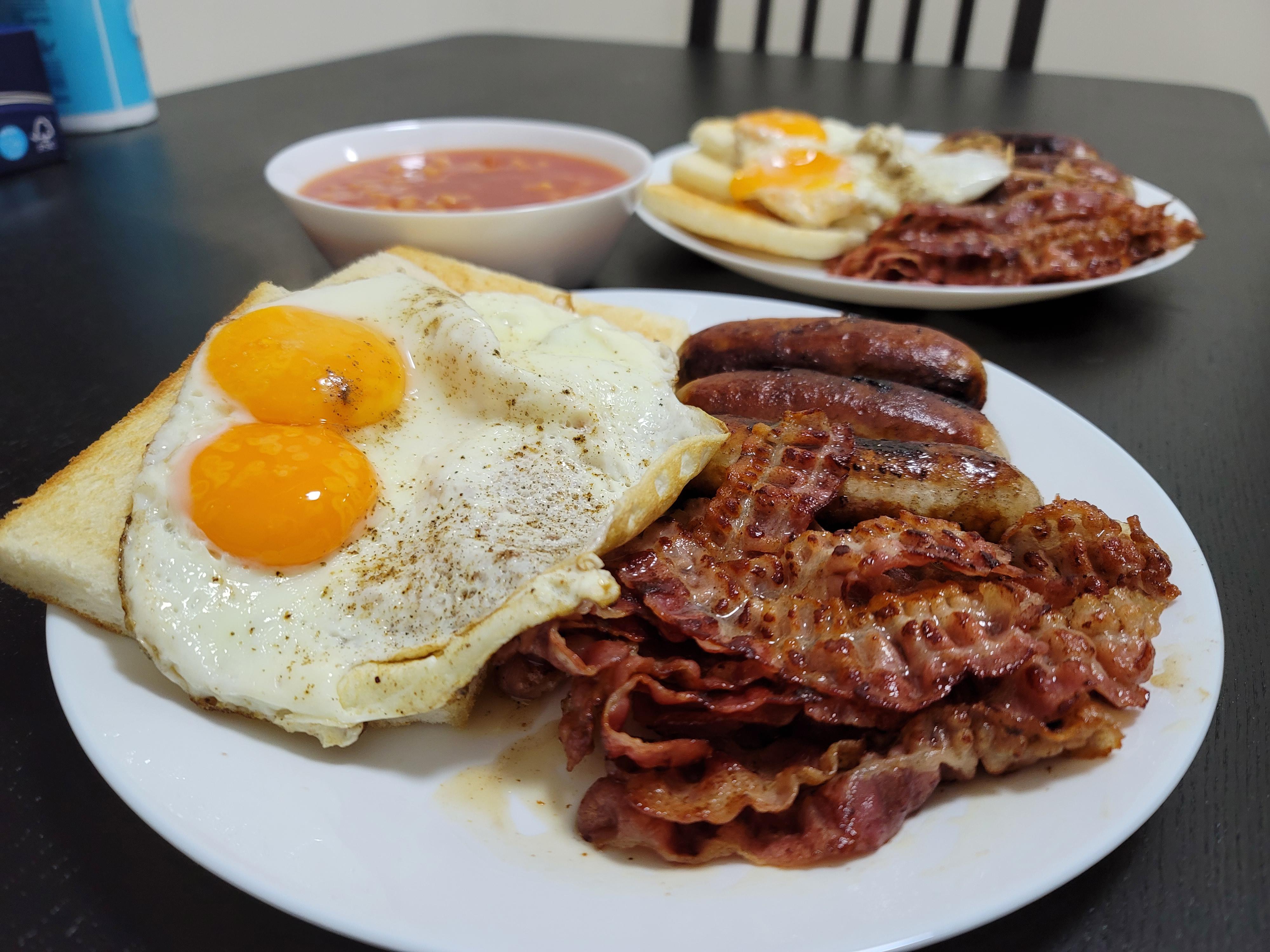 Simple fry-up (u/Mia_Ho) - Dining and Cooking