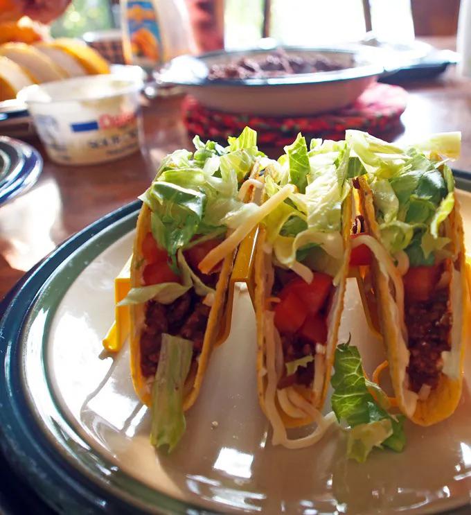 Homemade tacos 🌮 - Dining and Cooking