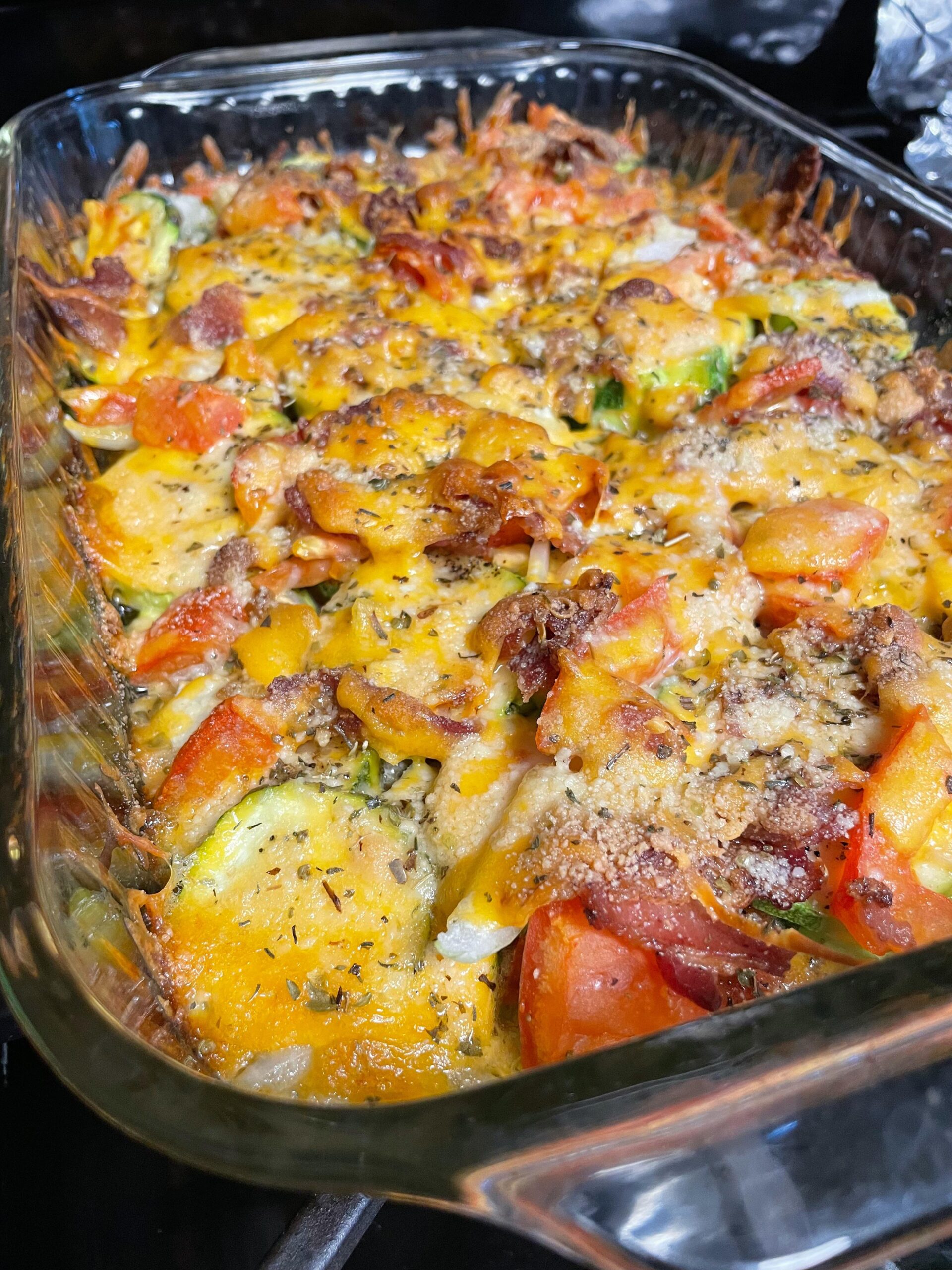 Loaded Zucchini Bake - Dining and Cooking