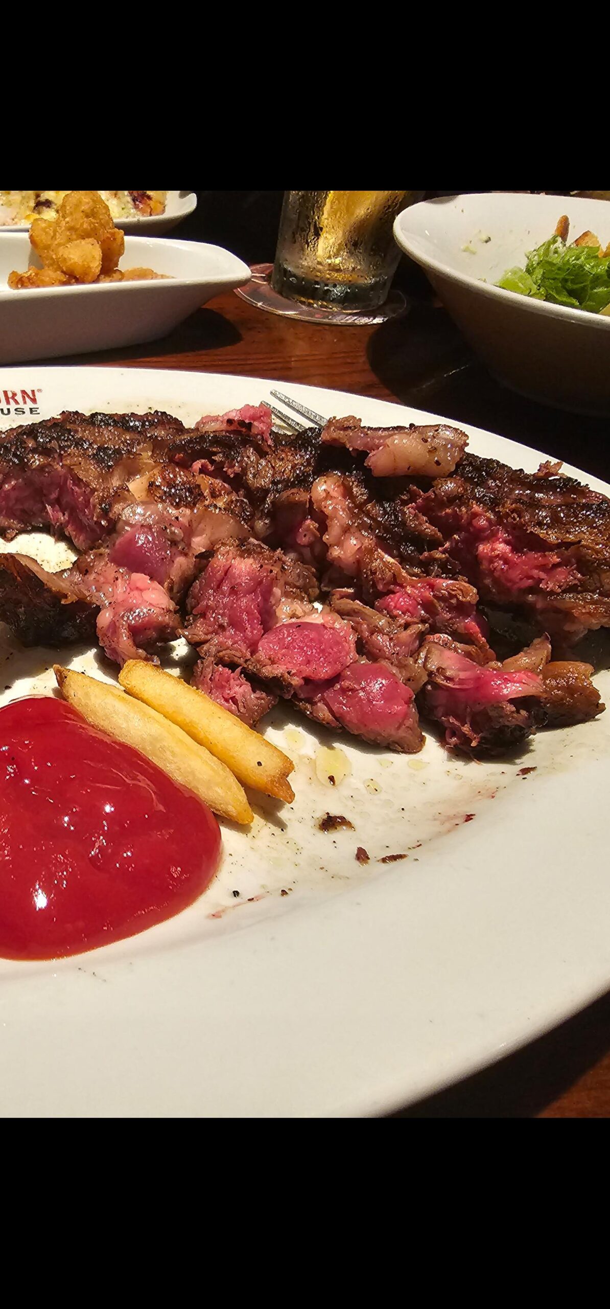 Longhorn Steakhouse: Outlaw Ribeye ... Rare or Raw? - Dining and Cooking
