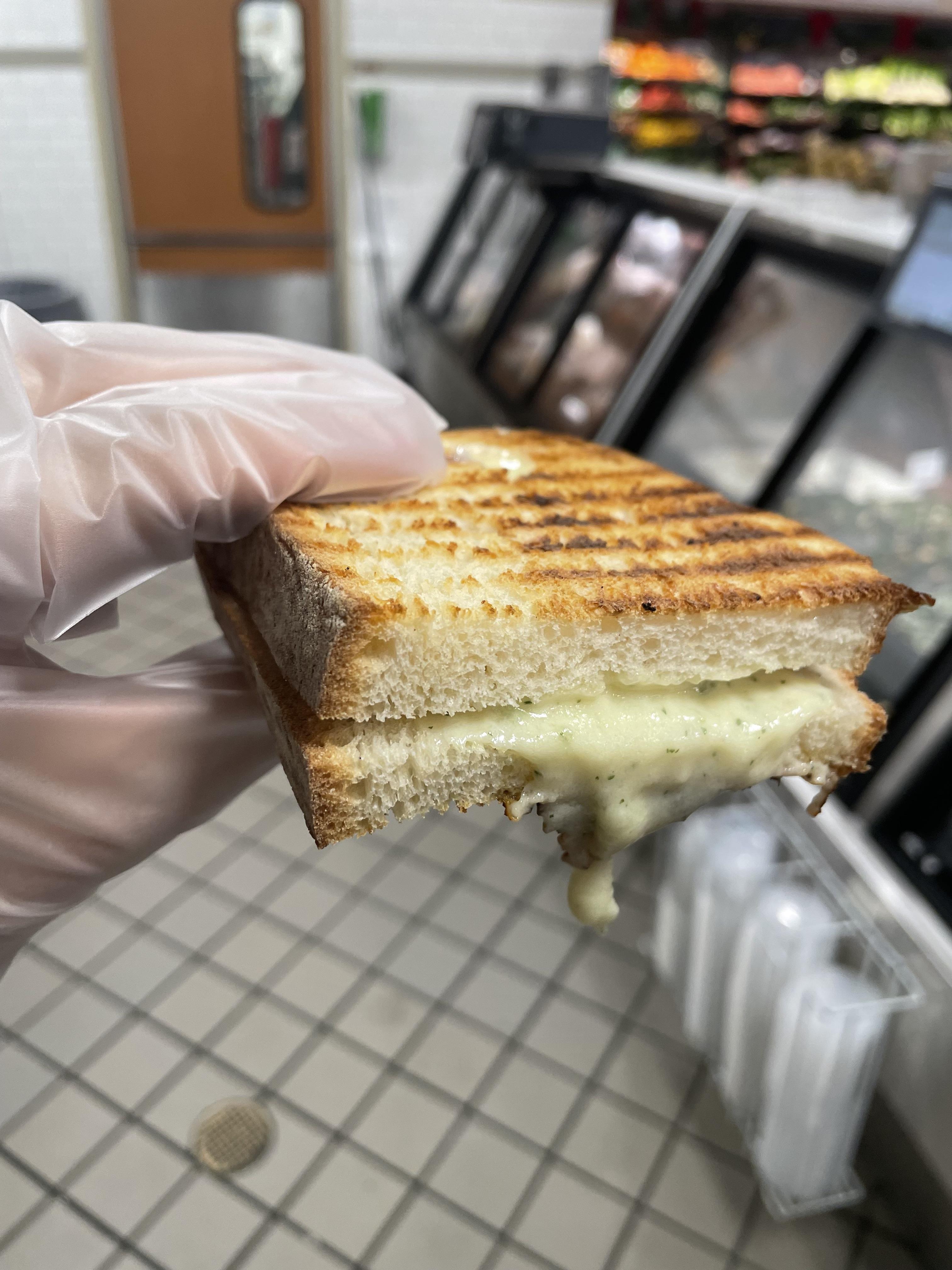 Day 97 of posting grilled cheese sandwiches until I run out of cheese ...