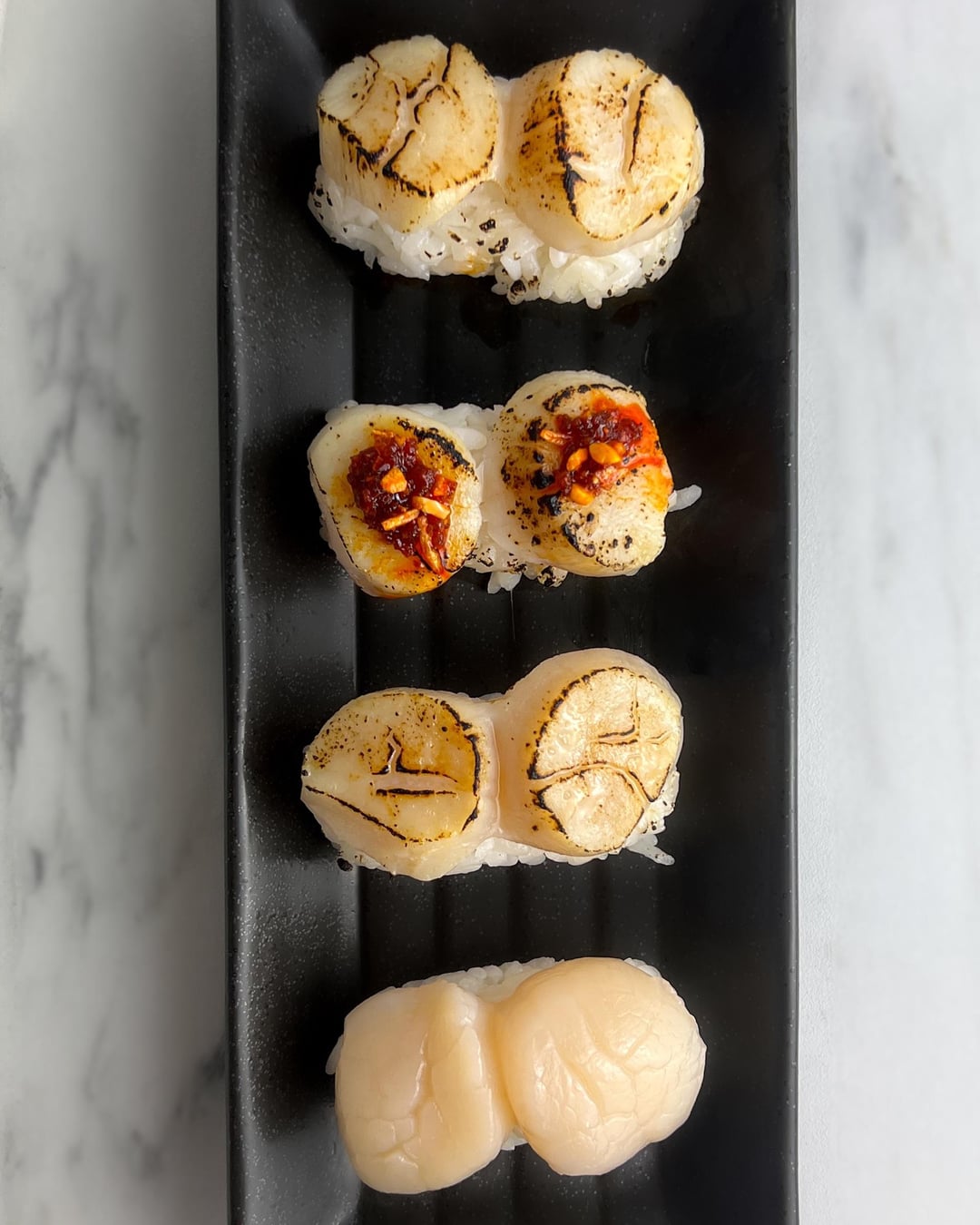 Scallop Nigiri 4 Ways Homemade Dining And Cooking