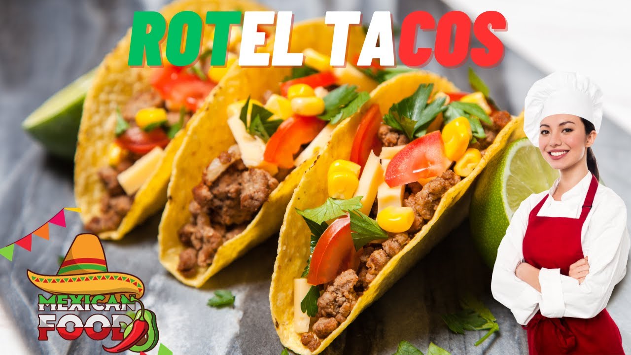 Rotel Tacos mexican/The BEST Ground Beef Tacos Recipe Dining and Cooking