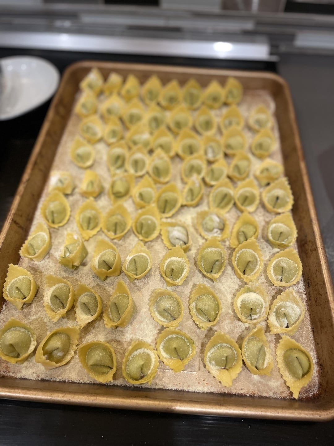 Tortellitortelloni With Spinach Chard And Ricotta Dining And Cooking