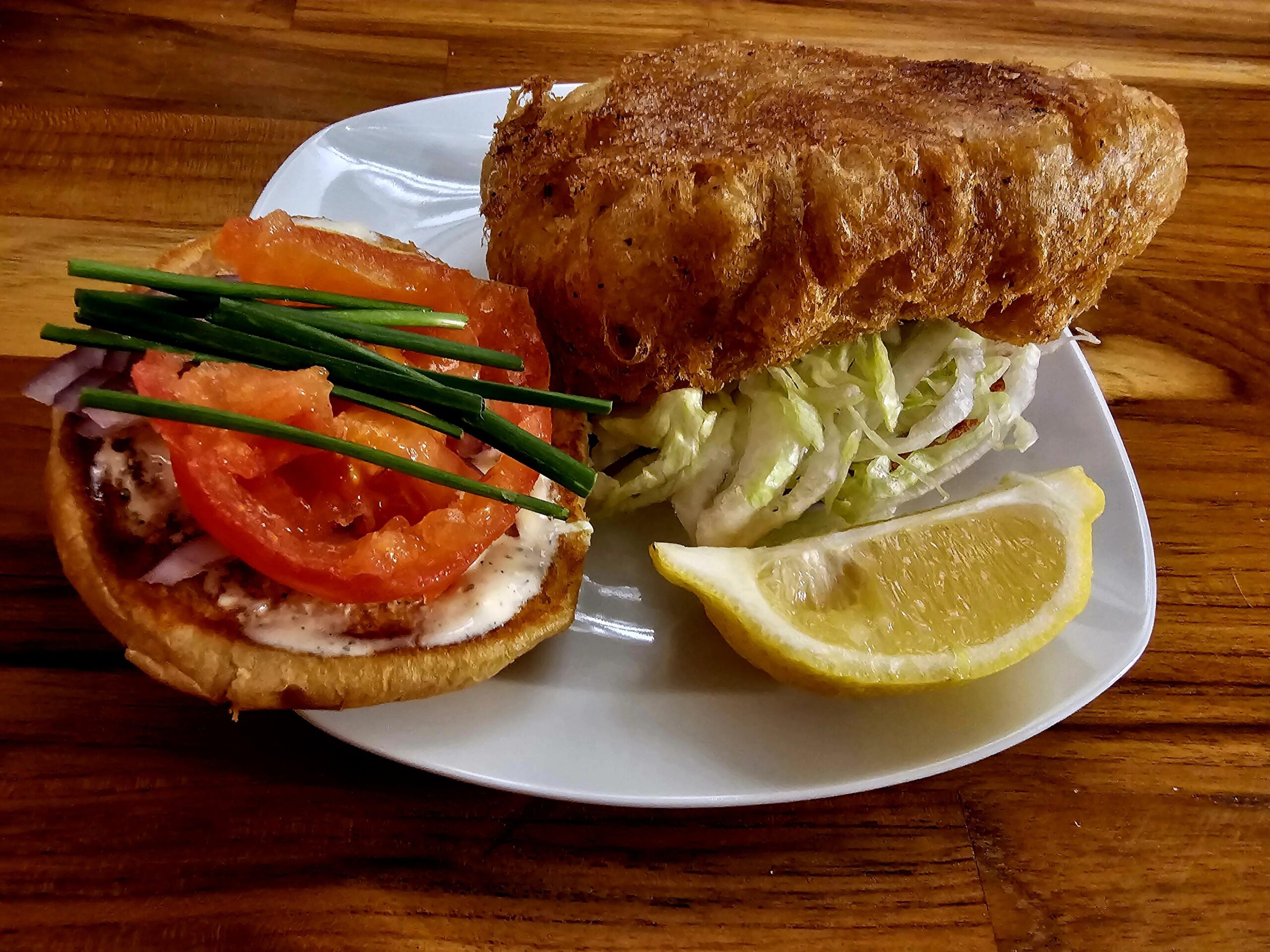 Haddock Sandwich - Dining and Cooking