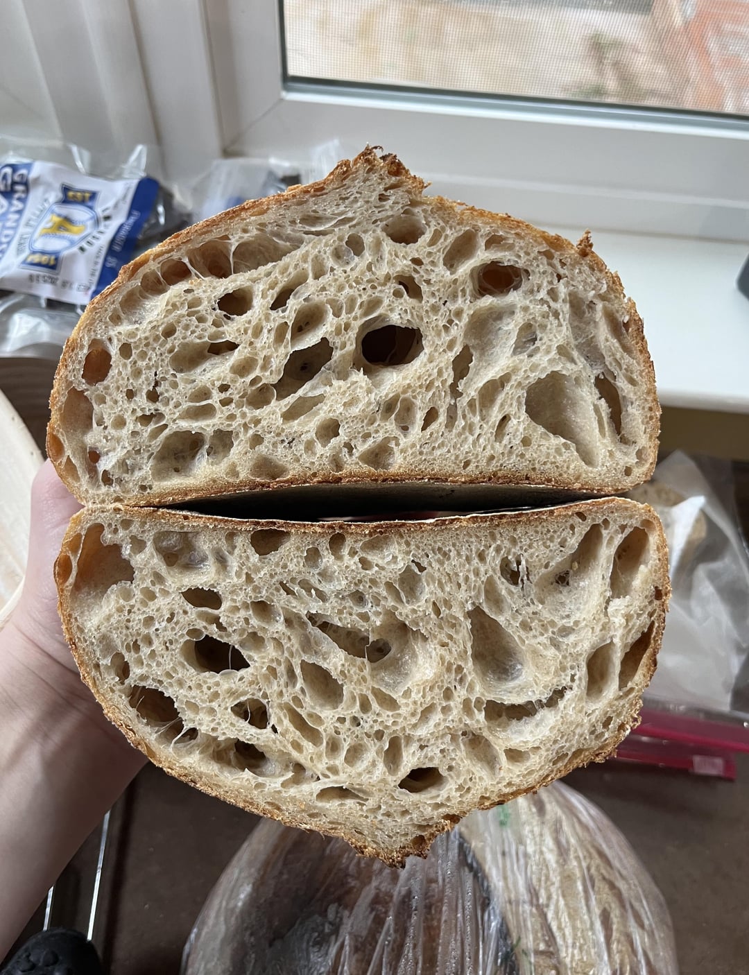 Finally Got The Exact Crumb That I Wanted - Dining And Cooking