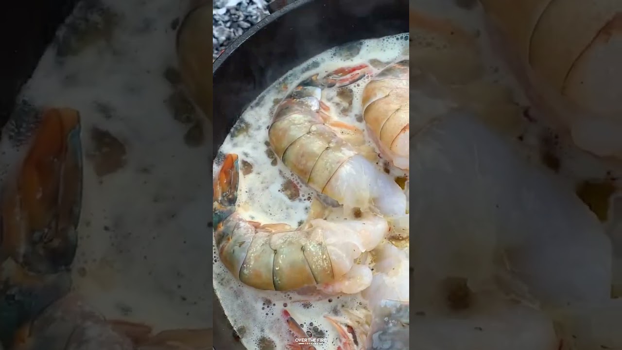 Massive Shrimp Scampi | Over The Fire Cooking by Derek Wolf - Dining ...