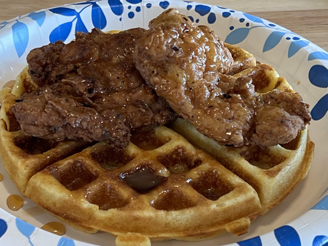 Chicken and Waffles! - Dining and Cooking