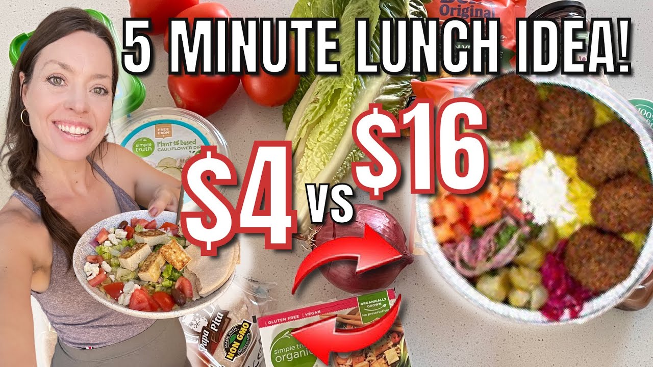 5 MINUTE LUNCH IDEA! Recreating My Favorite Restaurant Lunch on a ...