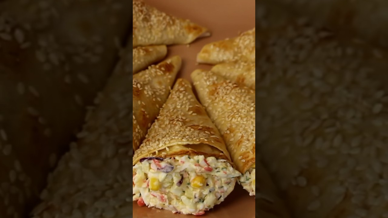 Lavash Delight Crab Sticks Cheese Food Recipe Dining And Cooking