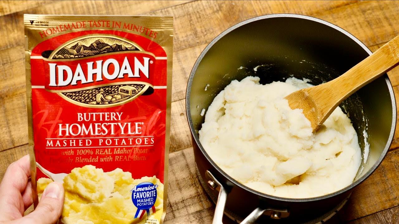How To Make Idahoan Instant Mashed Potatoes Dining And Cooking