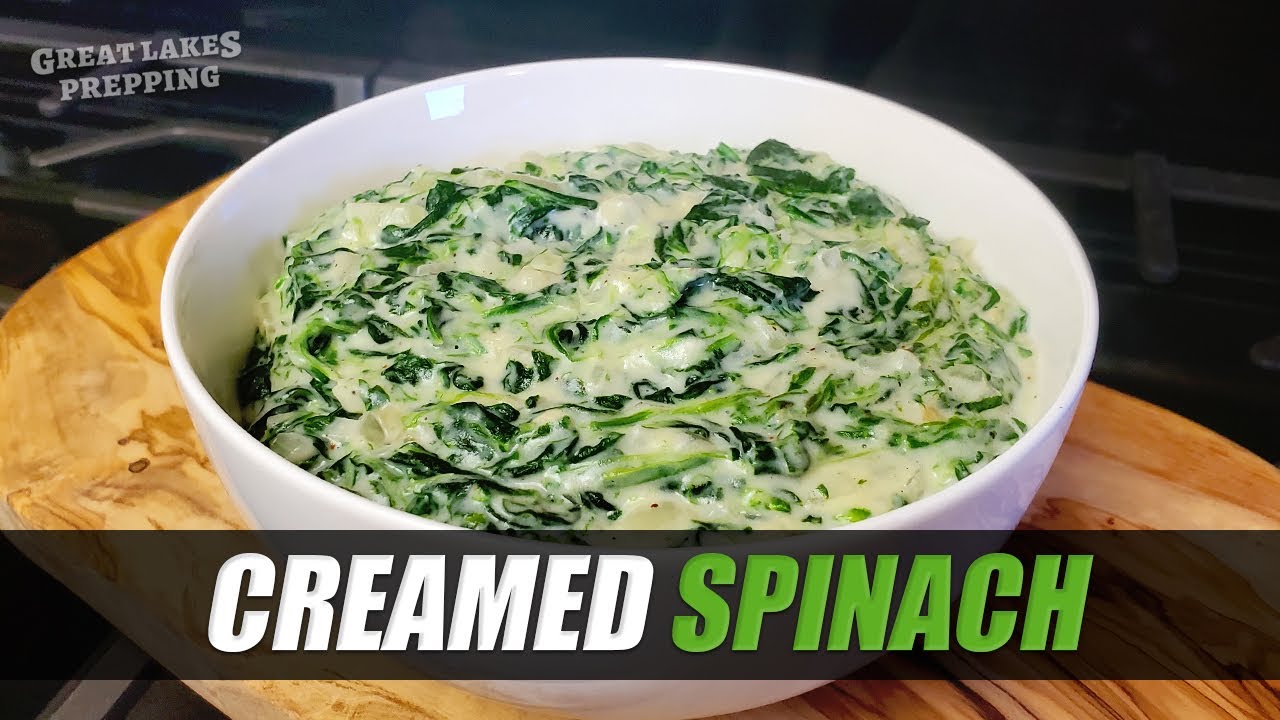 Best Creamed Spinach! Boston Market Style Copycat Recipe Dining and