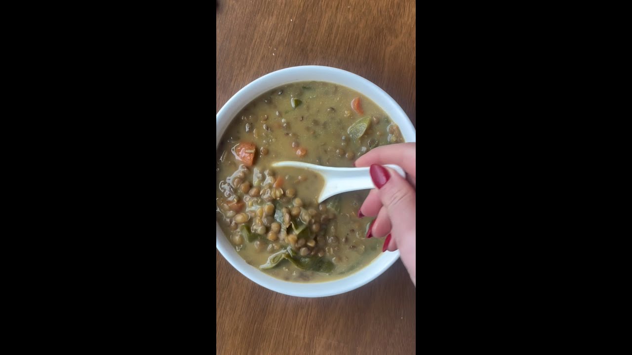 Coconut Curry Lentil Soup with Stamets 7 - Dining and Cooking