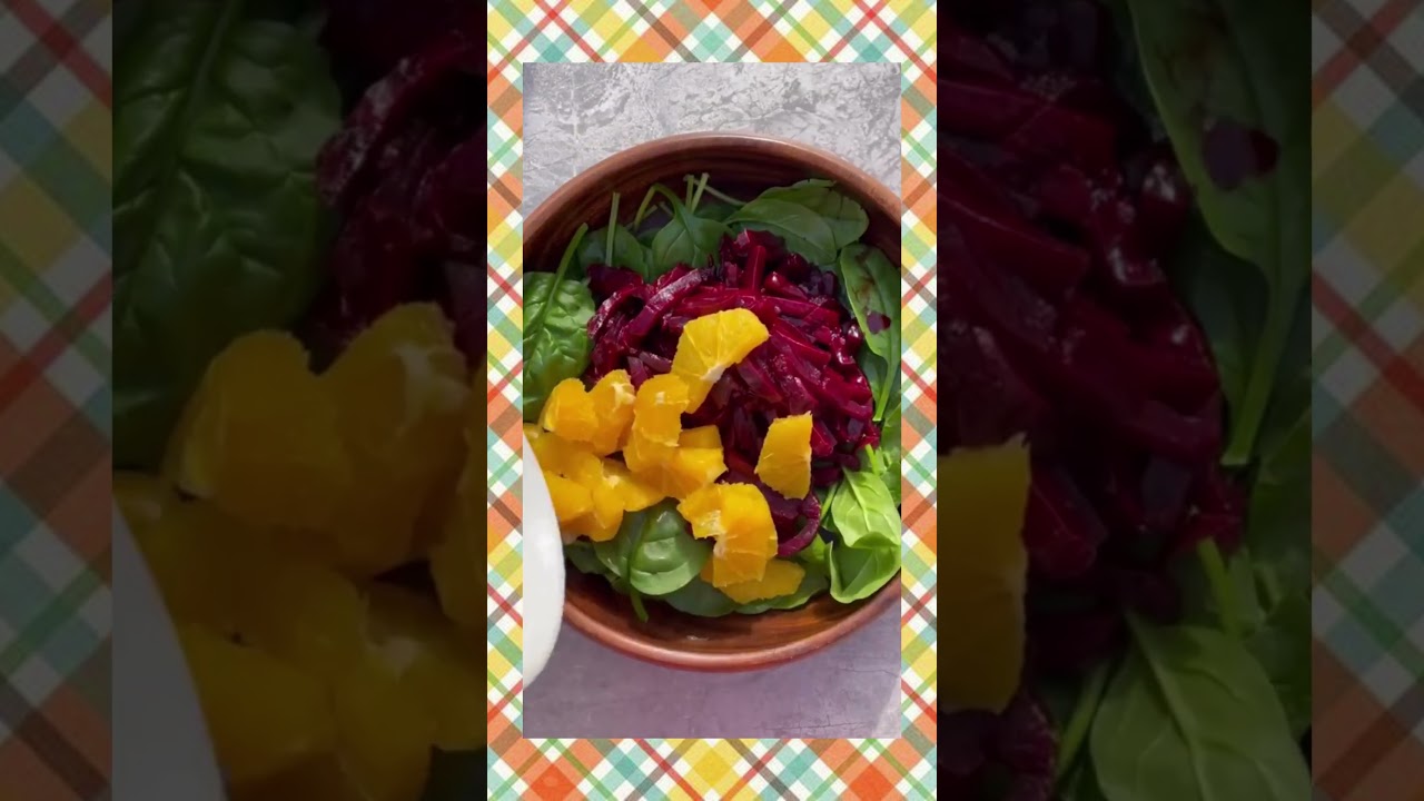 BEETROOT, FETA AND ORANGE SALAD #saladrecipe - Dining and Cooking