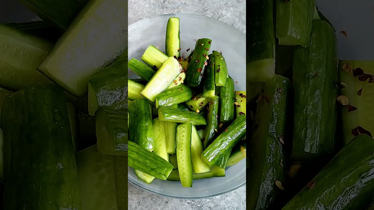 CRUNCHY SPICED CUCUMBER SALAD WITH CREAMY HERBED WHIPPED RICOTTA & FETA ...