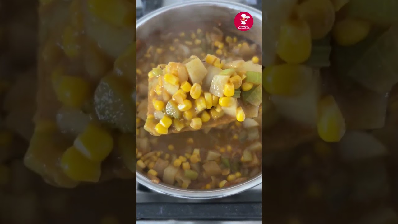 Corn Chowder Recipe #shorts #healthy #food - Dining and Cooking