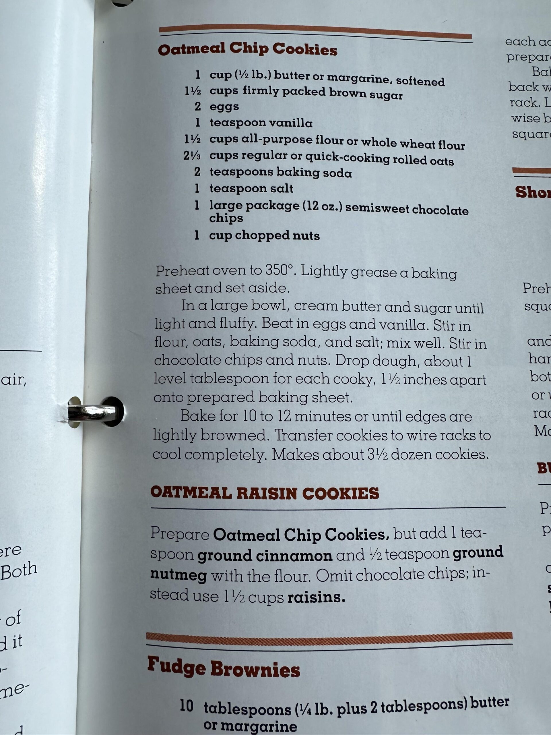 Sunset Cookbook Oatmeal Raisin Cookies - Dining and Cooking