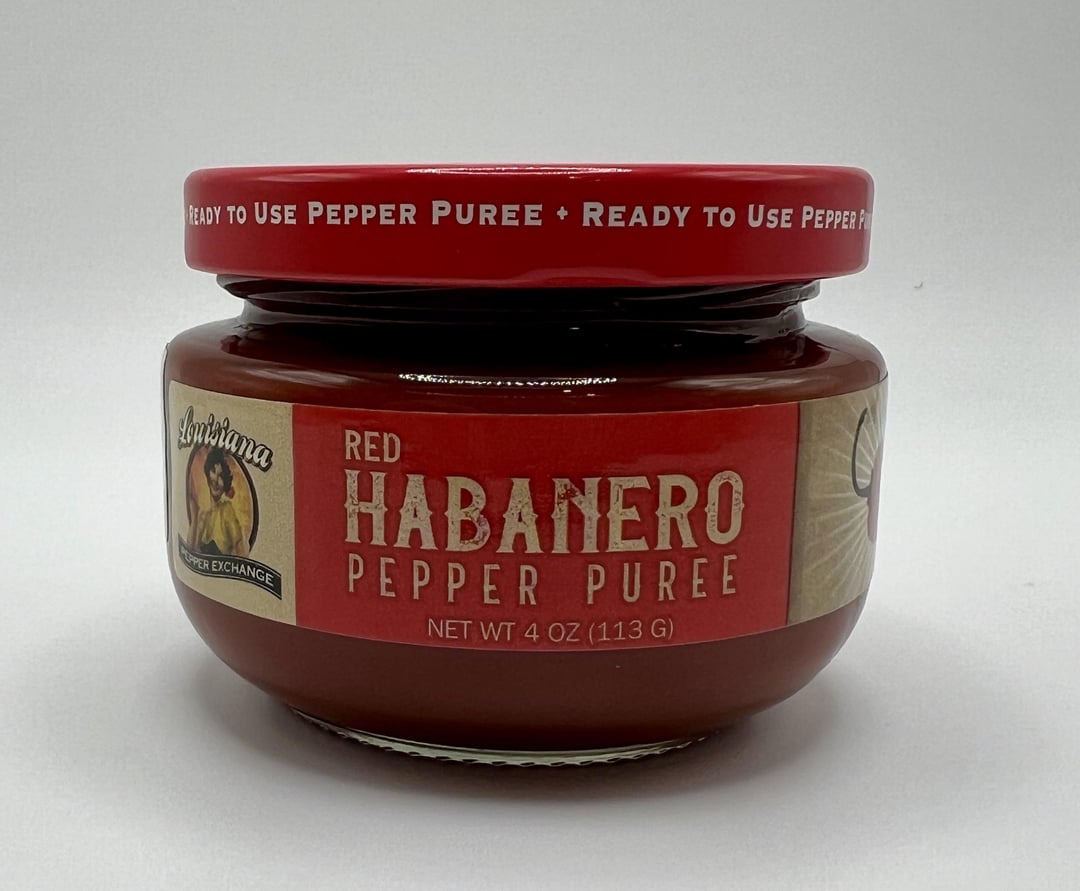 Louisiana Pepper Exchange Red Habanero Purée - Dining and Cooking