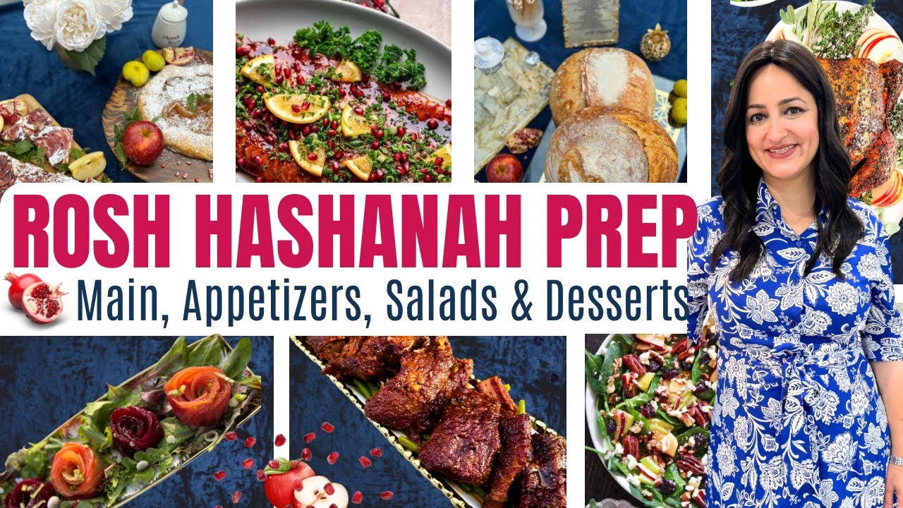 Rosh Hashanah 2024 SHABBAT PREP Orthodox Jewish Sephardic Recipes